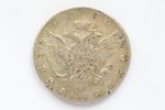 1 ruble, 1780, SPB, IZ, Catherine II, silver, Russia, 23.65 g, Ø 36.5 mm, F...