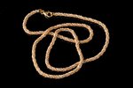 a necklace, gold, 585 standard, 11.430 g., length of the item 49 cm...