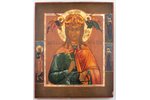 icon, Saint Martyr Catherine, board, painting, Russia, the end of the 19th century, 30.6 x 25.6 x 2...