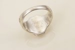 gredzens, ar Latvijas ģerboni, gredzena izmērs 19.5 mm (60.5 u), 20 gs. 30tie gadi, Rīga, Latvija...