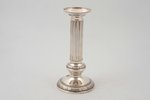 candlestick, silver, 925 standard, total weight of items (with filling material) 235.45 g, 16 cm, Fi...