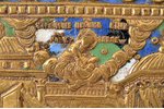 ikona, Vissvētās Dievmātes pasludināšana, vara sakausējuma, 5-krāsu emalja, Krievijas impērija, 19....