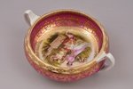 candy-bowl, porcelain, Gardner porcelain factory, Russia, the beginning of the 20th cent., 13 x 16.5...