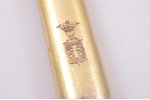 nazis, sudrabs, ar ģerboni, 84 prove, 65.17 g, apzeltījums, 20.2 cm, 1854 g., Odessa, Krievijas impē...