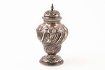 aroma lamp, silver, 925 standard, 195.6 g, 15.1 cm, 1844, London, Great Britain...