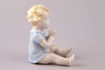 статуэтка, Ребёнок, фарфор, Германия, Metzler & Ortloff, 1925-1972 г., h 8 см...