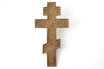 krusts, Kristus Krustā Sišana, vara sakausējuma, 6-krāsu emalja, Krievijas impērija, 19. gs., 36.6 x...
