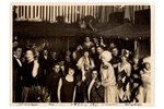 фотография, Рига, Клуб офицеров, карнавал, Латвия, 1927 г., 13 x 18 см...