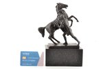 статуэтка, "Укрощение коня" (Аничков мост), подпись автора А. Мурзин, шпиатр, h 23.5 см, вес 1160 г....