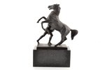 figurine, "Horse Taming" (Anichkov bridge), signed by A. Murzin, regule, h 23.5 cm, weight 1160 g.,...