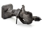 figurine, "Yermak", cast iron, h 46 cm, weight 6350 g., USSR, Kasli, the 40-50ies of 20 cent....