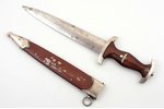 dagger, National Socialist Motor Corps (NSKK), Sturmabteilung SA, combined arms, blade length 21.8 c...