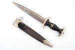 dagger, SS (m33), blade length 22.1 cm, total length 34.7 cm, Germany, the 20-30ties of 20th cent.,...