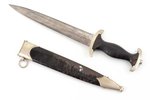 dagger, SS (m33), blade length 22.1 cm, total length 34.7 cm, Germany, the 20-30ties of 20th cent.,...