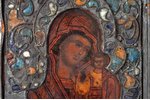 saliekama svētbilde, Svētais Nikolajs Brīnumdarītājs un Dievmātes ikonas, gleznojums, starpsienu ema...