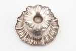 saltcellar, silver, 84 standard, 57.20 g, gilding, h 3.8 cm, Warjus Johan, 1857, St. Petersburg, Rus...