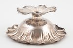saltcellar, silver, 84 standard, 57.20 g, gilding, h 3.8 cm, Warjus Johan, 1857, St. Petersburg, Rus...