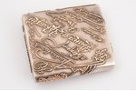 etvija, sudrabs, dekorēts ar 28 zelta monogrammām, 84 prove, 242.45 g, 9.6 x 8.3 x 1.9 cm, Mihaila I...
