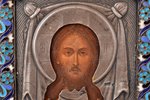 icon, Savior-Not-Made-by-Hands, silver, painting, cloisonne enamel, oklad weight 166,85 g, 84 standa...