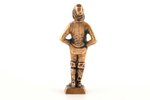 statuete, "Jūrnieks", bronza, 11.8 cm, svars 234 g., 20. gs. sākums...