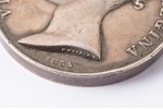 medal, Crimean campaign, silver, Great Britain, 1854, Ø 36 mm, 30.685 g, missing eyelet...