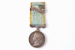 medal, Crimean campaign, with bar for Sebastopol, silver, Great Britain, 1854, 51 х Ø 36.2 mm...