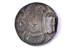 sakta, with the symbols of the Latvian Army, silver, 17.90 g., the item's dimensions Ø 6 cm, the 20-...
