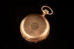 kabatas pulkstenis, "Borel Neuchatel", mehānisma svars ar stiklu 16 g, Šveice, 20. gs. sākums, zelts...