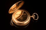 pocket watch, "Borel Neuchatel", weight of the mechanism with glass 16 g, Switzerland, the beginning...