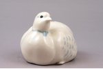 figurine, Partridge, porcelain, Riga (Latvia), USSR, Riga porcelain factory, molder - Peter Veselov,...