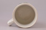 cup, Iron Cross, World War I, porcelain, h 7.4 cm, Ø 6.5 cm, Germany, the beginning of the 20th cent...