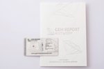 diamond, with certificate, diamonds, 0.31 ct, 4.19 x 4.01 x 2.45 mm, shape and cutting style - Cleaf...