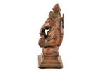 figurine, "Ganesha", bronze, h 15 cm, weight 1399 g., the border of the 19th and the 20th centuries...