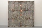slab, sweets factory AS "Ķuze", later "Staburadze", bronze, 60x59 cm, weight 21500 g., Latvia, the 2...