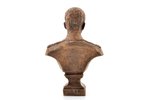 krūšutēls, "Staļins", PSRS Mākslas fonds, bronza, h 12.3 cm, svars 508 g., PSRS, 1947 g....