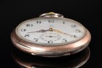 pocket watch, "Omega", Switzerland, Germany, silver, 900 standart, 81.82 g, 6.2 x 5.1 cm, Ø 51 mm, m...