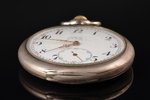 карманные часы, Швейцария, Германия, серебро, 800 проба, 78.14 г, 6.3 x 5.2 см, Ø 52 мм, механизм в...