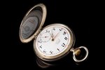 kabatas pulkstenis, Šveice, Vācija, sudrabs, 800 prove, 78.14 g, 6.3 x 5.2 cm, Ø 52 mm, mehānisms da...