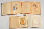 set of 7 children's books, Latvia, USSR, 1950-1960, marks in text in some places...