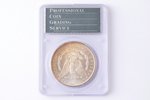 1 dollar, 1880, S, silver, 900 standard, USA, Ø 38.1 mm, MS 64...