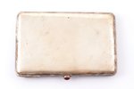 cigarette case, silver, "The shipwreck of the Invincible Armada during a storm", 84 standard, 204.85...