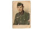 фотография, 3-й Рейх, Полицейский батальон, Латвия, 20-30е годы 20-го века, 12.5 x 8.3 см...