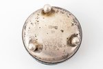 saltcellar, silver, 84 standard, 52.94 g, cloisonne enamel, Ø 5.4 cm, h 3.5 cm, by Ivan Saltykov, 18...