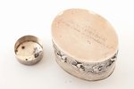 flask, silver, 925 standard, 120.15 g, h 10.1 cm, George Nathan & Ridley Hayes, Chester, Great Brita...