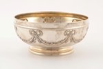 candy-bowl, silver, 830 standard, 146.6 g, Ø 12.8 / 5.9 cm, C. G. Hallberg, 1914, Stockholm, Sweden...