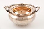 sugar-bowl, silver, 84 standard, 407.6 g, gilding, 13.2 x 17.5 / h 8 cm, by Yakov Wiberg, 1836, Mosc...