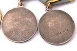set, including 5 medals: For Military Merit (No. 638831, No. 3162963), "For defence of Stalingrad",...