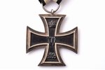 знак, Железный крест, 2-й класс, WWI, Германия, 1914 г., 48 x 43.2 мм, 17.7 г...