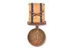 medal, For Latvia, 1918-1928 (10 years of independence), with swords, Latvia, 1928, 39.4 x 35.2 mm,...