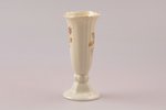 small vase, porcelain, M.S. Kuznetsov manufactory, Riga (Latvia), 1934-1936, h 10.5 cm, third grade...